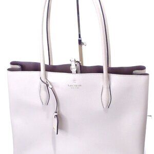 Kate Spade New York, Eva Tote/Satchel  with Silver Hardware, in a Warm Beige